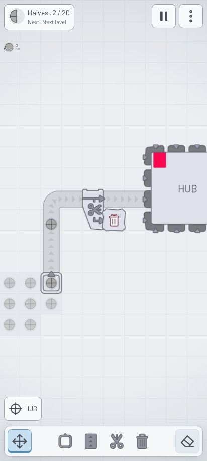 Phone-width interface with the compact touch toolbar
